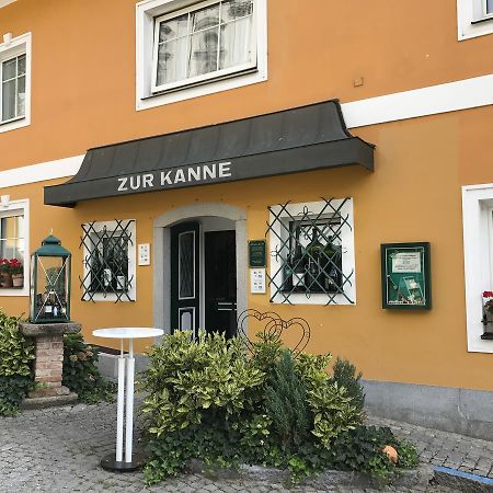 Gasthof "Zur Kanne" Markt Sankt Florian Exteriör bild